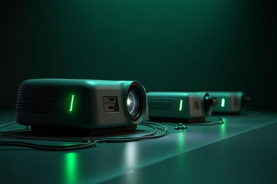 Equipements projection 4K, sono immersive et pods intégrés